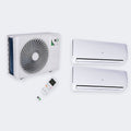 AC1 Duo-Split – 8,0 kW / 27.000 BTU – Innengeräte 3,5 + 5,0 kW – A++ – mit WLAN