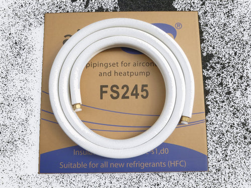 Anschlussfertiges Kälteleitungsset 10 m – 1/4" × 3/8"