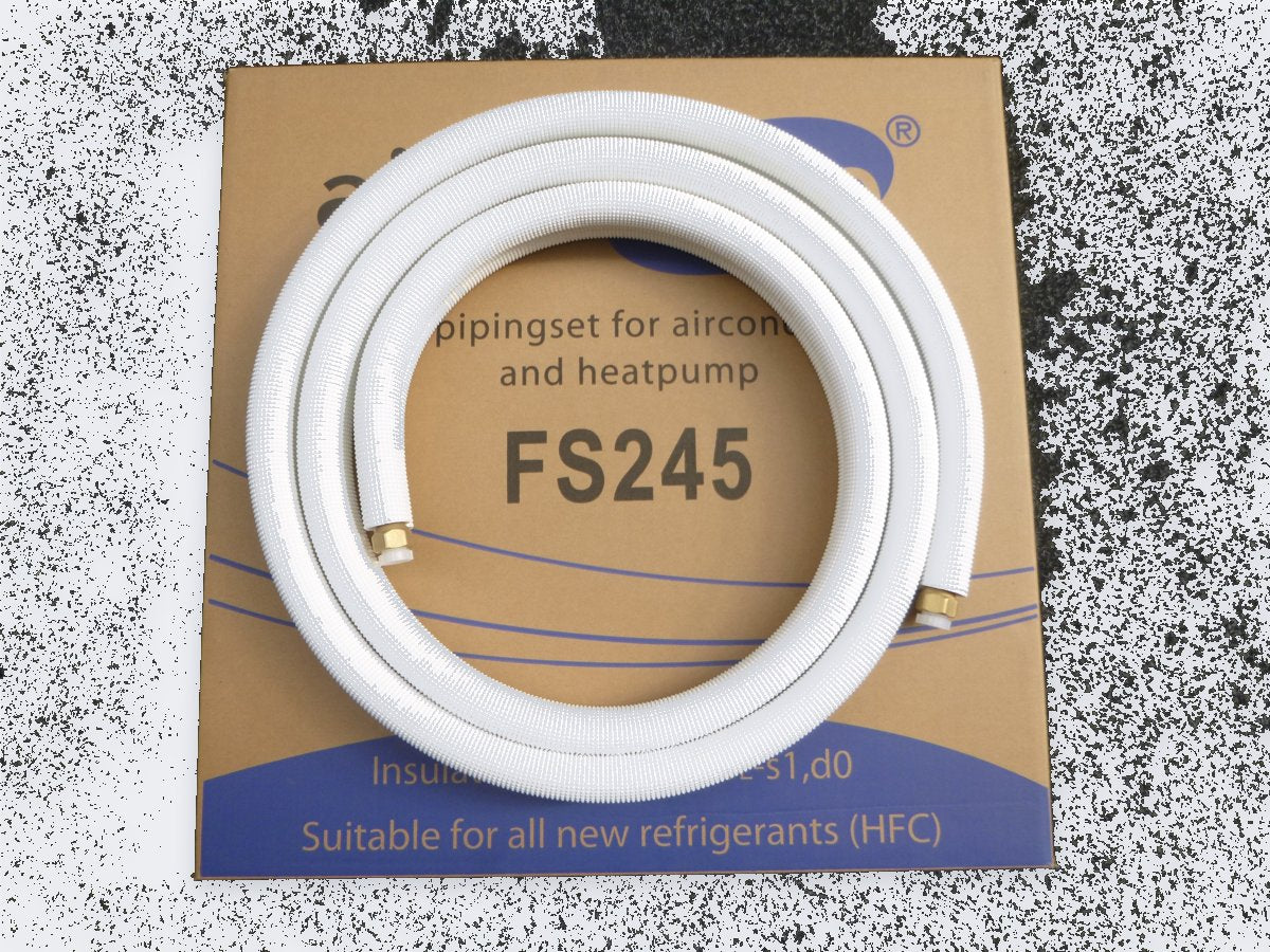 Anschlussfertiges Kälteleitungsset 10 m – 1/4" × 5/8" (FS245)