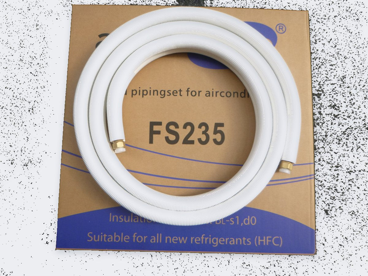 Anschlussfertiges Kälteleitungsset 3 m – 1/4" × 3/8" (FS235)