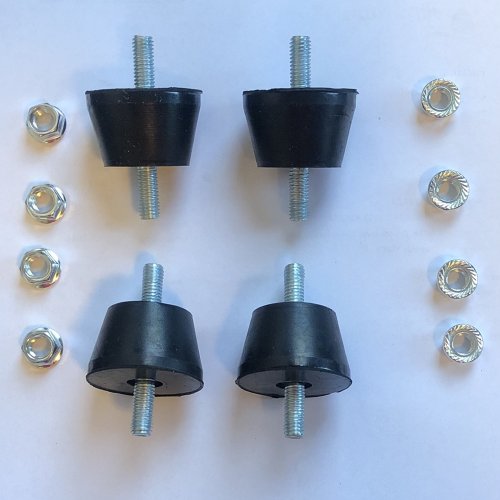 Anti-Vibrationsdämpfer für Wandkonsole – Set à 4 Stück