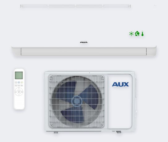 Aux Q-SMART 09QC – 2,5 kW / 9.000 BTU – A++ – mit WLAN