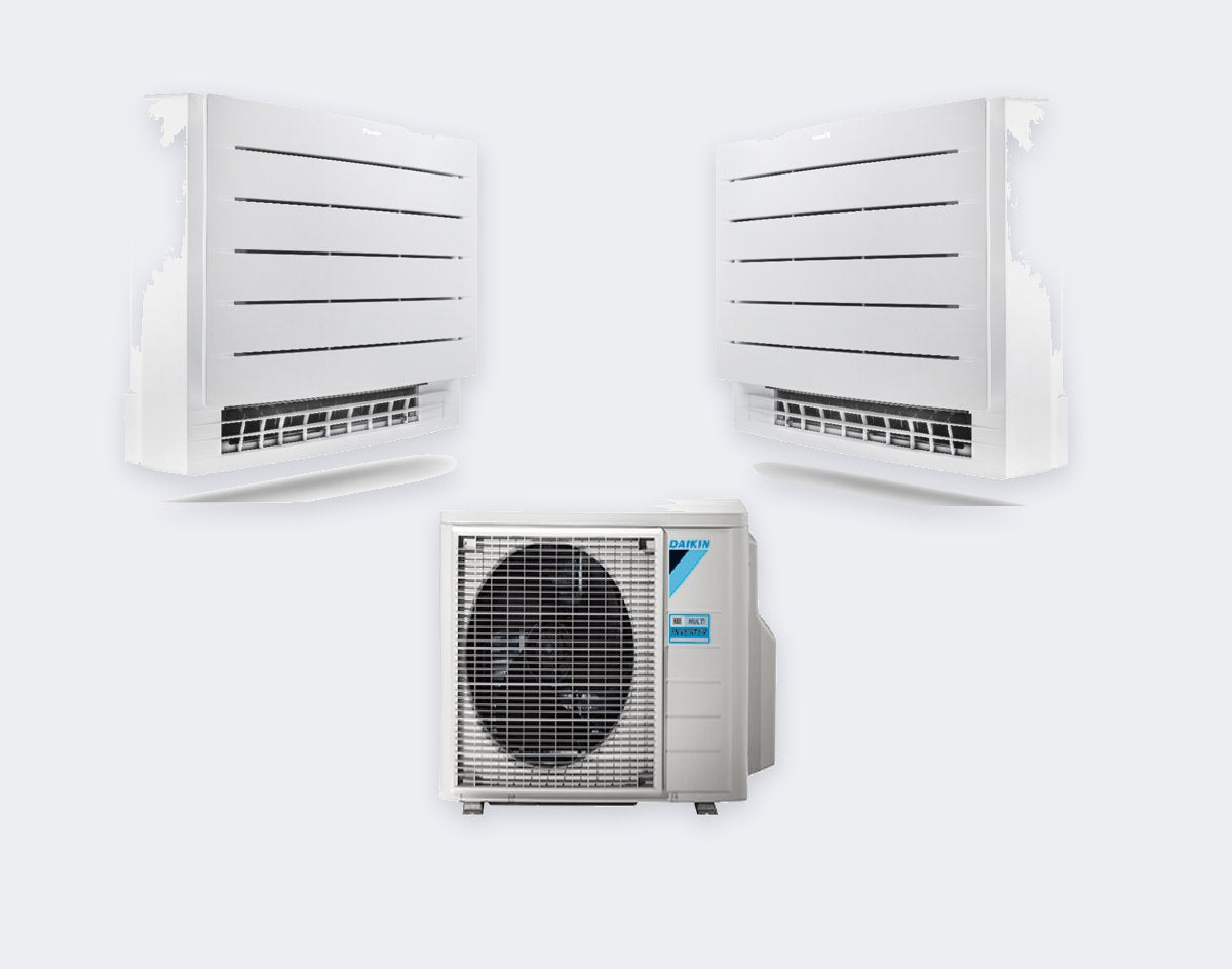 Daikin Duo-Split Perfera 2MXM50 – 5,0 kW / 18.000 BTU – Innengeräte 3,5 (FTXM35A) + 2,5 kW (FTXM25A) – A+++ – mit WLAN