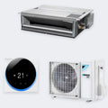 Daikin Slim-Kanalgerät FDXM35F9 – 3,5 kW / 12.000 BTU – A++ (inkl. BRC1H52W Bedienteil)