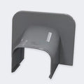 Decken-/Wand-Endstück 74×55 mm – Grau (RAL 7016)
