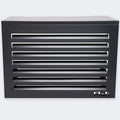Floli Aluminium Außengerät-Verkleidung Premium – Schwarz – Medium
