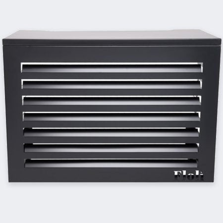 Floli Aluminium Außengerät-Verkleidung Premium – Schwarz – Medium