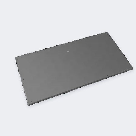 Floli Aluminium-Cover-Bodenplatte grau – Medium
