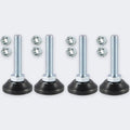 Floli Aluminium-Cover Fußstützen – Set à 4 Stück (rund)