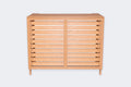 Floli Kunststoff Außengerät-Verkleidung Teak-Holzoptik (One Size)