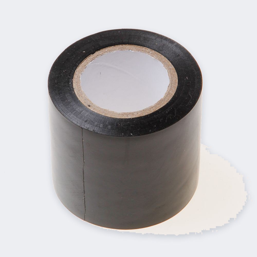 Floli PVC-Kälteleitungsband schwarz – 10 m × 50 mm, extra stark selbstklebend