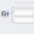 Haier Triple-Split Pearl Premium – 5,5 kW / 18.000 BTU – Innengeräte 2× 2,5 + 3,5 kW – A++ – mit WLAN