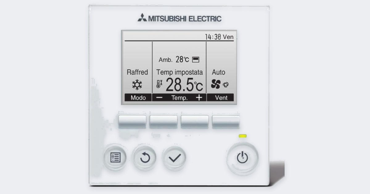Kabelfernbedienung PAR-41MAA – Mitsubishi Electric