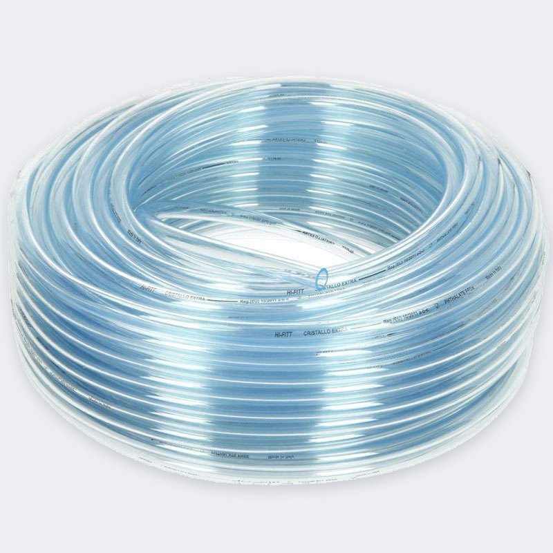 Kondensatschlauch transparent 6×10 mm – Rolle à 30 m