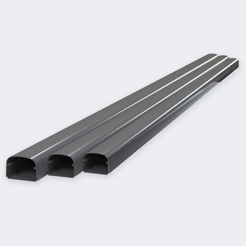 Leitungskanal 2000×74×55 mm – Grau