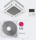 LG Deckenkassette CT24F – 7,0 kW / 24.000 BTU – A++ – R32 (Komplettset)