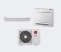 LG Duo-Split MU3R21 – 6,3 kW / 21.000 BTU – Wandgerät 3,5 kW + Bodenkonsole 3,5 kW (UQ12) – A++ – mit WLAN
