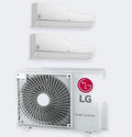 LG Duo-Split MU4R25 – 7,0 kW / 24.000 BTU – Innengeräte 3,5 + 5,0 kW – A++ – mit WLAN