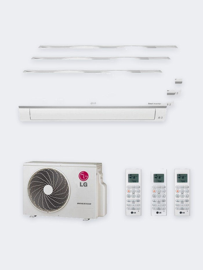 LG Triple-Split Luxe MU5R30 – 8,8 kW / 30.000 BTU – 3× 3,5 kW Innengeräte (PC12SK) – A++ – mit WLAN