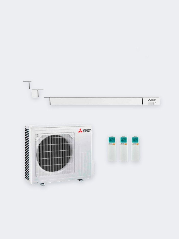 Mitsubishi Electric Triple-Split MXZ-3F68VF3 – 6,8 kW / 24.000 BTU – Innengeräte 2× 2,5 (AY25VGK) + 3,5 kW (AY35VGK) – A+++
