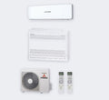 Mitsubishi Heavy Industries Duo-Split SCM50ZS-W – 5,0 kW / 18.000 BTU – Bodenkonsole 2,5 kW + Wandgerät 3,5 kW – A++