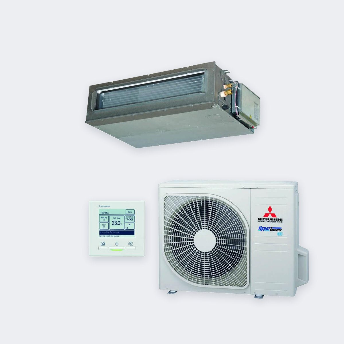 Mitsubishi Heavy Industries Kanalgerät FDUM50VH – 5,0 kW / 18.000 BTU – A++