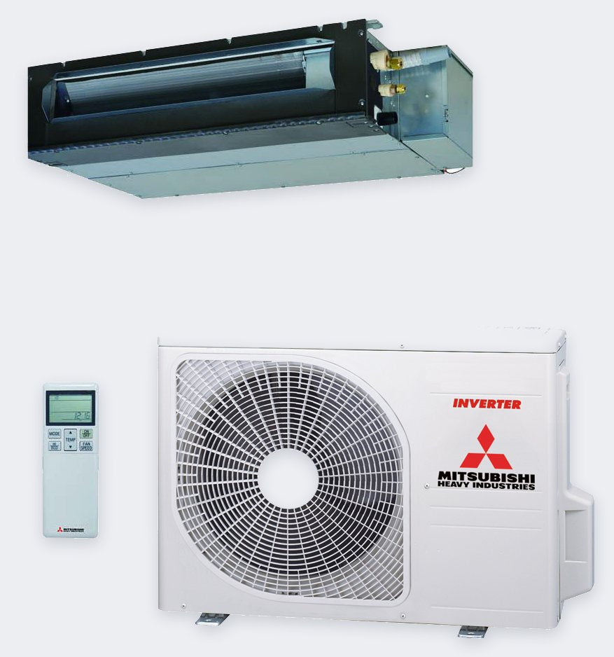 Mitsubishi Heavy Industries Kanalgerät FDUM71VHNP-W – 7,1 kW / 24.000 BTU