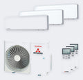 Mitsubishi Heavy Industries Triple-Split SCM71ZS-W – 7,1 kW / 24.000 BTU – 3× 2,5 kW Innengeräte (SRK25ZS-WF) – 230 V – mit WLAN