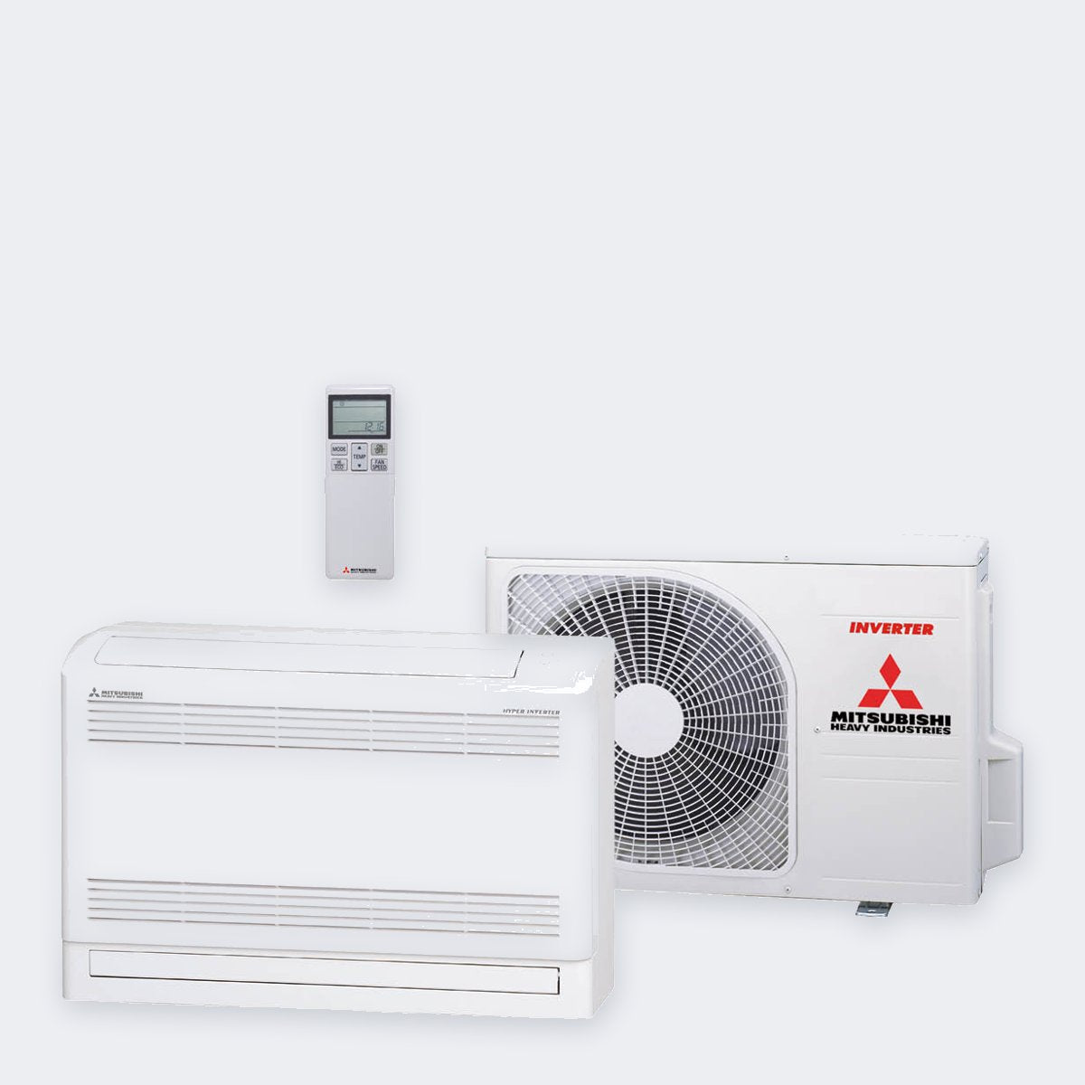 Mitsubishi Heavy Industries Truhengerät SRF25ZS-W – 2,5 kW / 9.000 BTU – A++