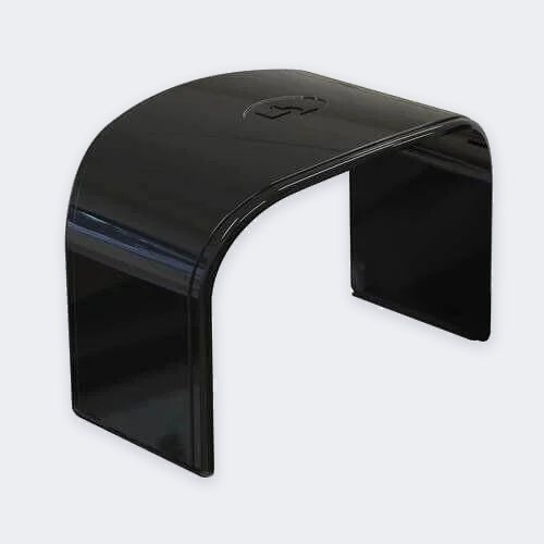 Verbindungsmuffe 75×55 mm – Schwarz